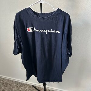 🌿Champion Dark Blue Tee